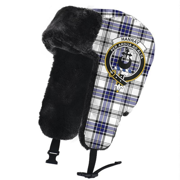 Hannay Modern Tartan Classic Crest Trapper Hat