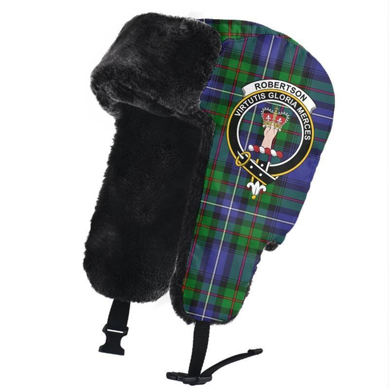 Robertson Hunting Modern Tartan Classic Crest Trapper Hat