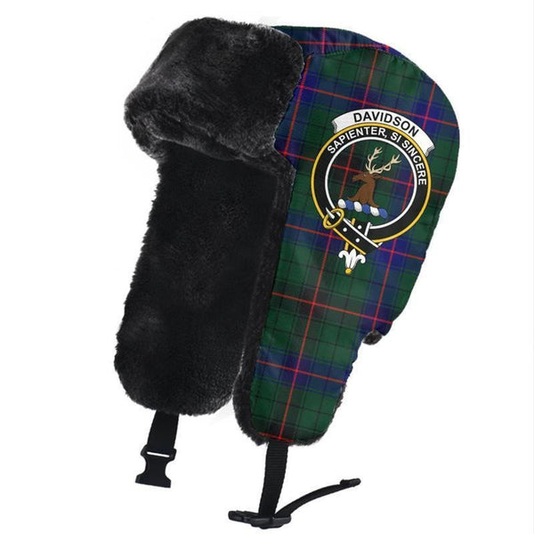 Davidson Modern Tartan Classic Crest Trapper Hat