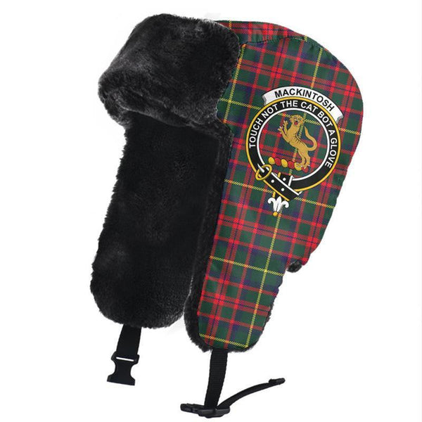 MacKintosh Hunting Modern Tartan Classic Crest Trapper Hat