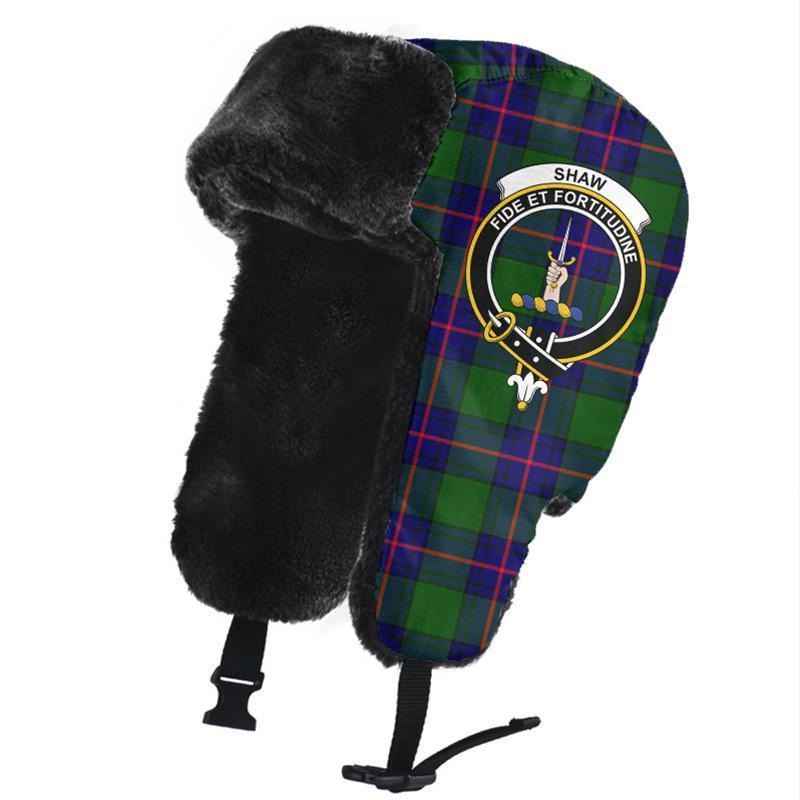 Shaw Modern Tartan Classic Crest Trapper Hat