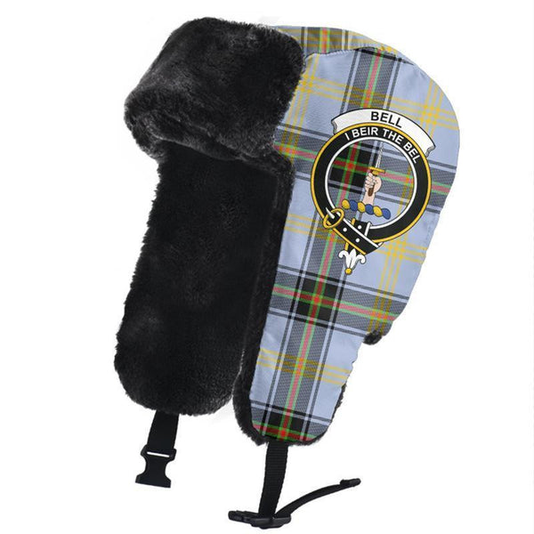 Bell of the Borders Tartan Classic Crest Trapper Hat