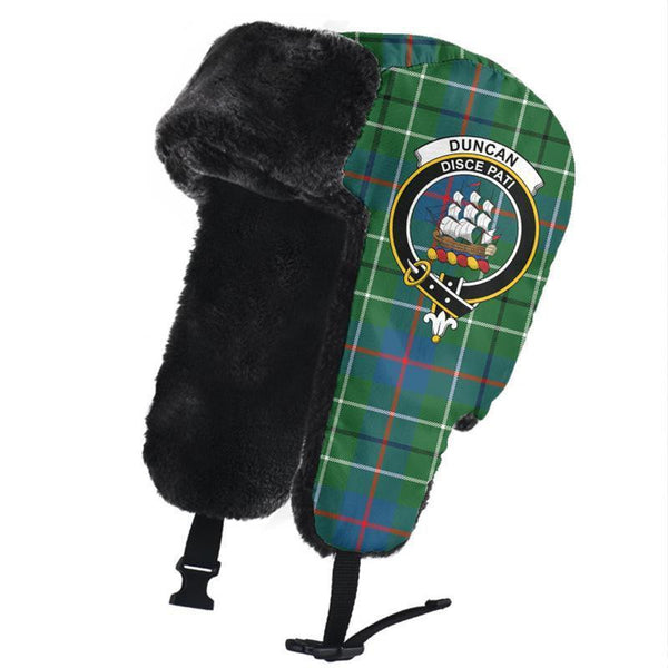 Duncan Ancient Tartan Classic Crest Trapper Hat