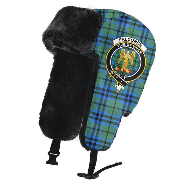 Falconer Tartan Classic Crest Trapper Hat