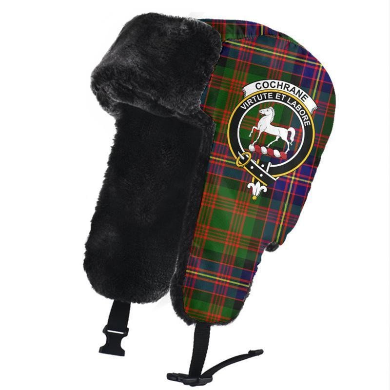 Cochrane Modern Tartan Classic Crest Trapper Hat