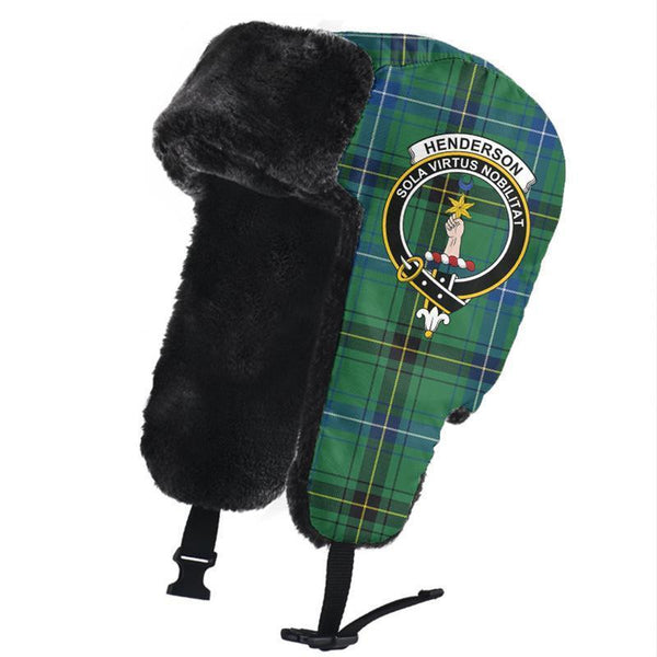 Henderson Ancient Tartan Classic Crest Trapper Hat