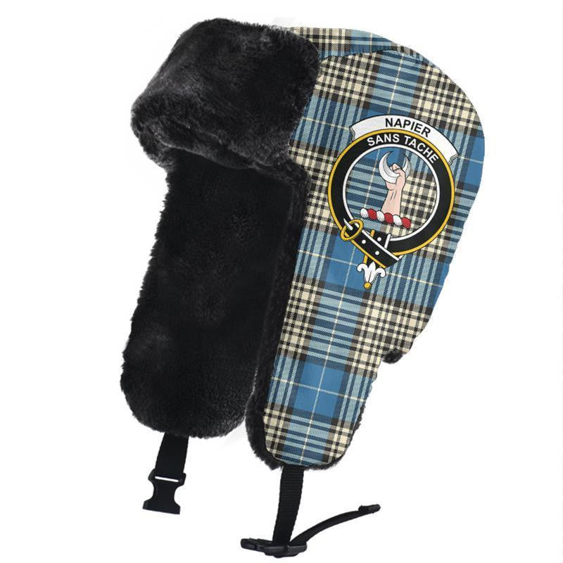 Napier Ancient Tartan Classic Crest Trapper Hat