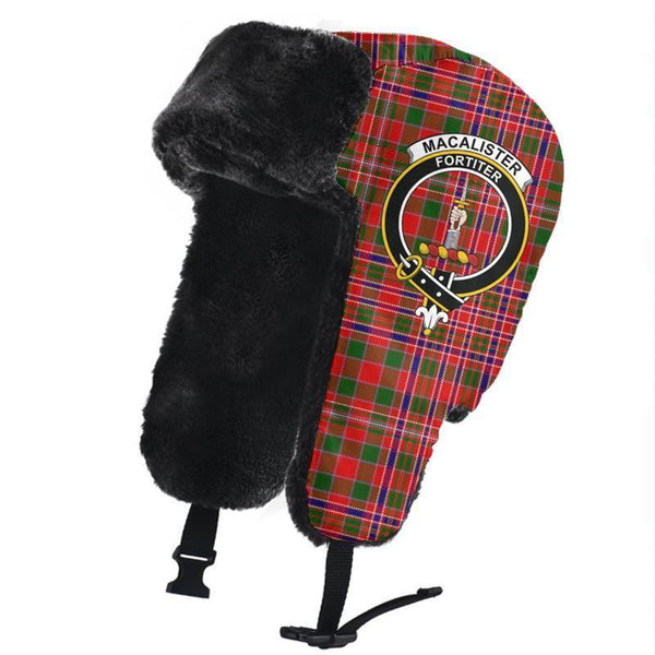 MacAlister Modern Tartan Classic Crest Trapper Hat