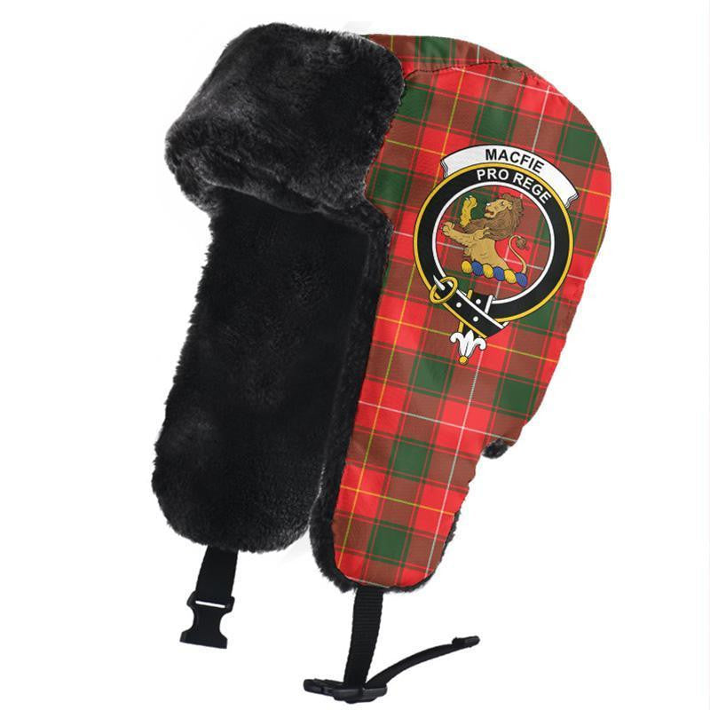 MacFie Tartan Classic Crest Trapper Hat