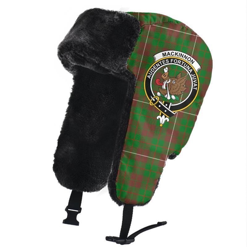 MacKinnon Hunting Modern Tartan Classic Crest Trapper Hat