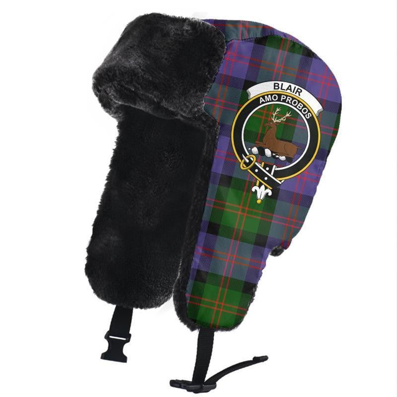 Blair Modern Tartan Classic Crest Trapper Hat