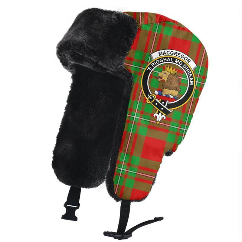 MacGregor Modern Tartan Classic Crest Trapper Hat