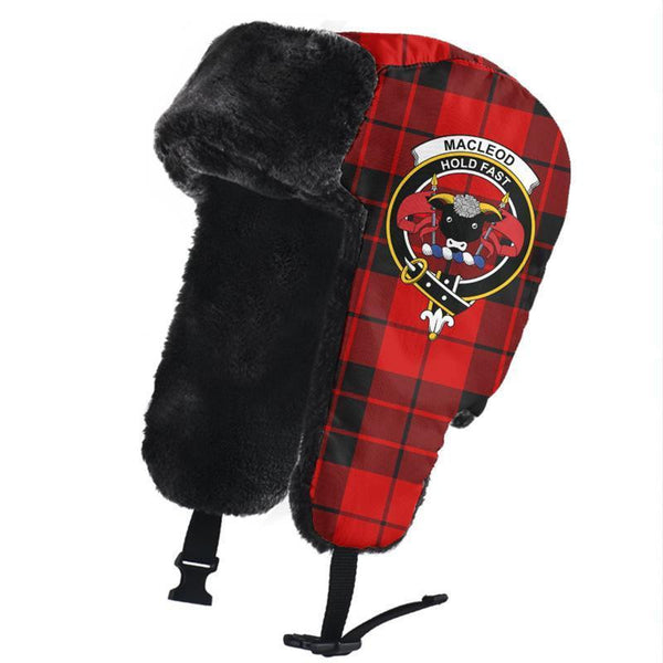 MacLeod of Raasay Tartan Classic Crest Trapper Hat