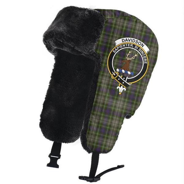 Davidson Tulloch Dress Tartan Classic Crest Trapper Hat