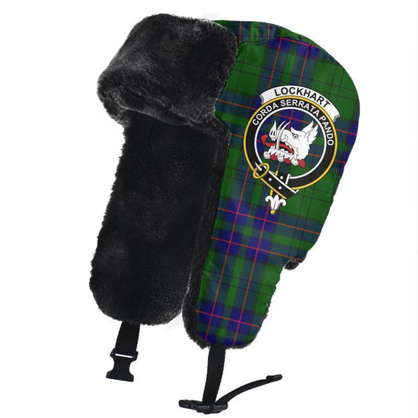 Lockhart Modern Tartan Classic Crest Trapper Hat