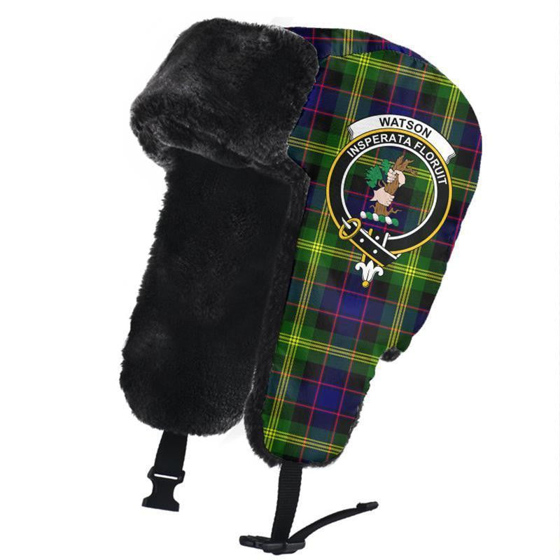 Watson Modern Tartan Classic Crest Trapper Hat