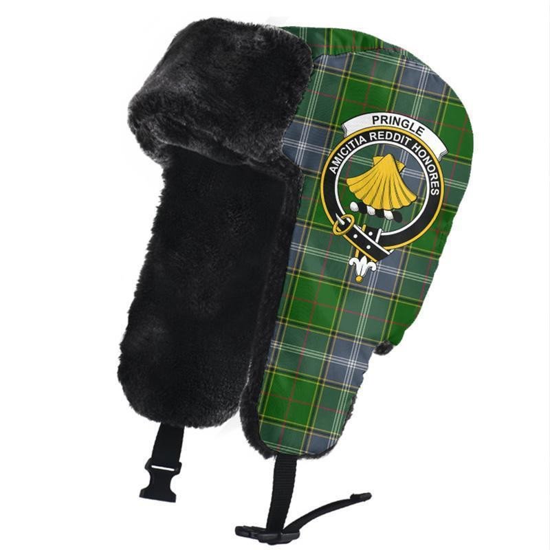 Pringle Tartan Classic Crest Trapper Hat