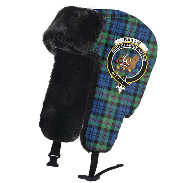 Baillie Ancient Tartan Classic Crest Trapper Hat