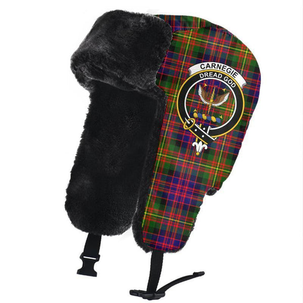 Carnegie Modern Tartan Classic Crest Trapper Hat