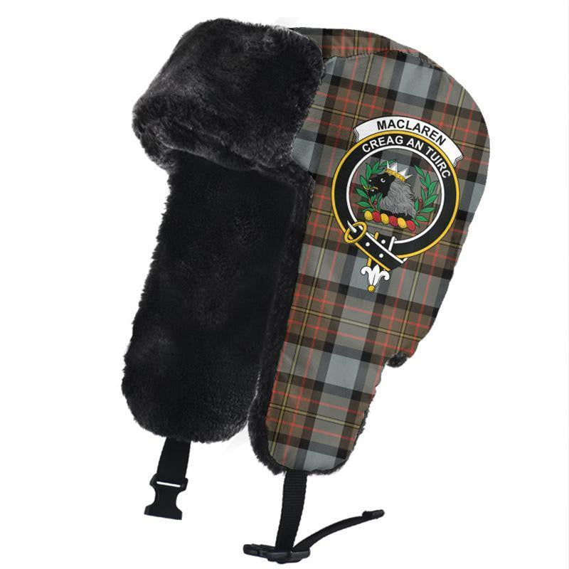 MacLaren Weathered Tartan Classic Crest Trapper Hat