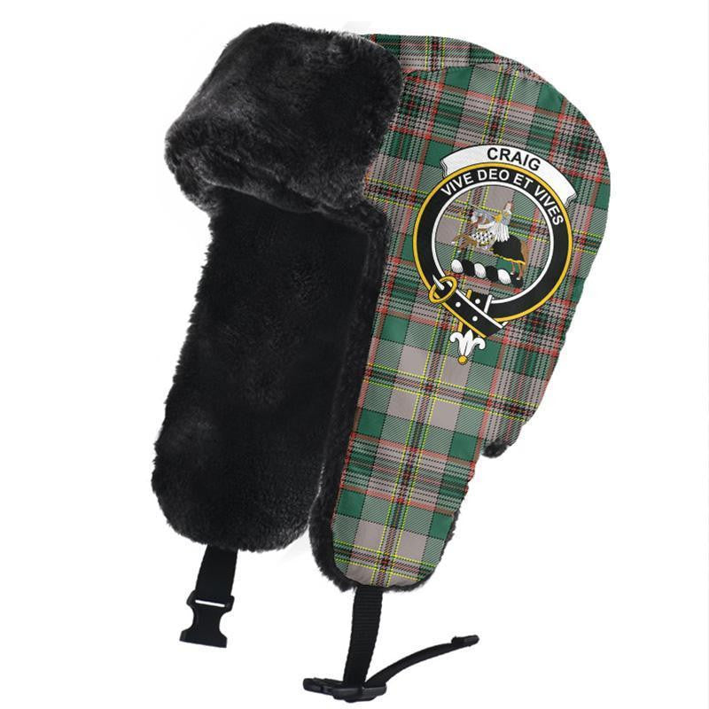 Craig Ancient Tartan Classic Crest Trapper Hat