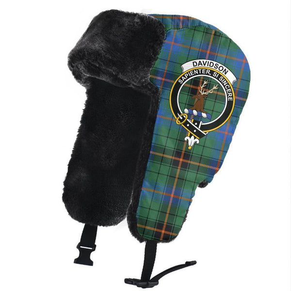 Davidson Ancient Tartan Classic Crest Trapper Hat