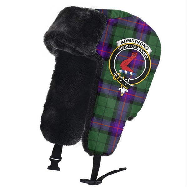 Armstrong Modern Tartan Classic Crest Trapper Hat