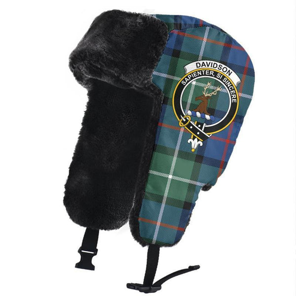 Davidson of Tulloch Tartan Classic Crest Trapper Hat