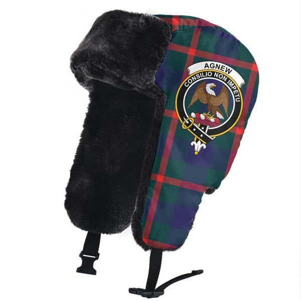 Agnew Modern Tartan Classic Crest Trapper Hat