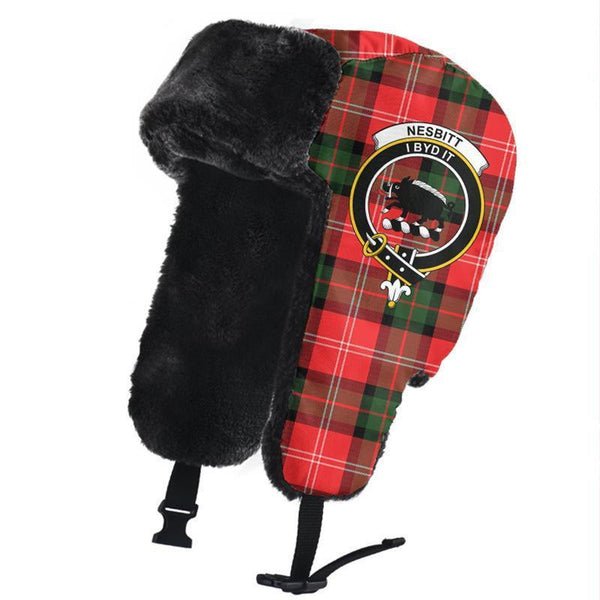 Nesbitt Modern Tartan Classic Crest Trapper Hat