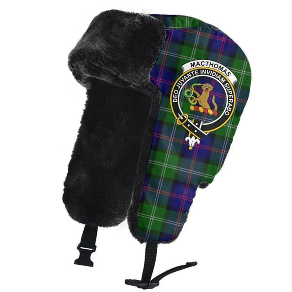 MacThomas Modern Tartan Classic Crest Trapper Hat