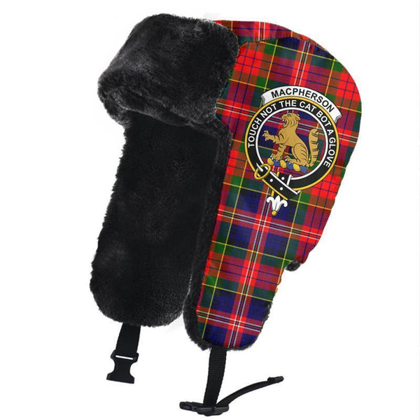 MacPherson Modern Tartan Classic Crest Trapper Hat