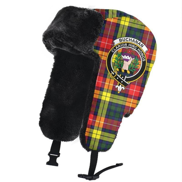 Buchanan Hunting Tartan Classic Crest Trapper Hat