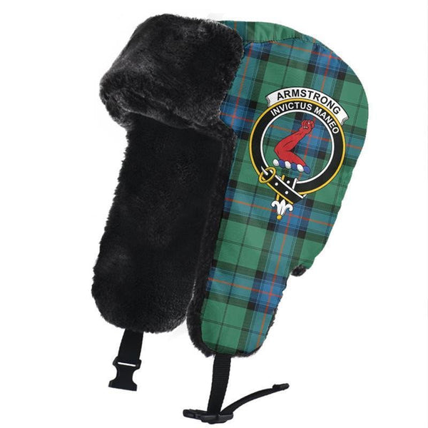 Armstrong Ancient Tartan Classic Crest Trapper Hat