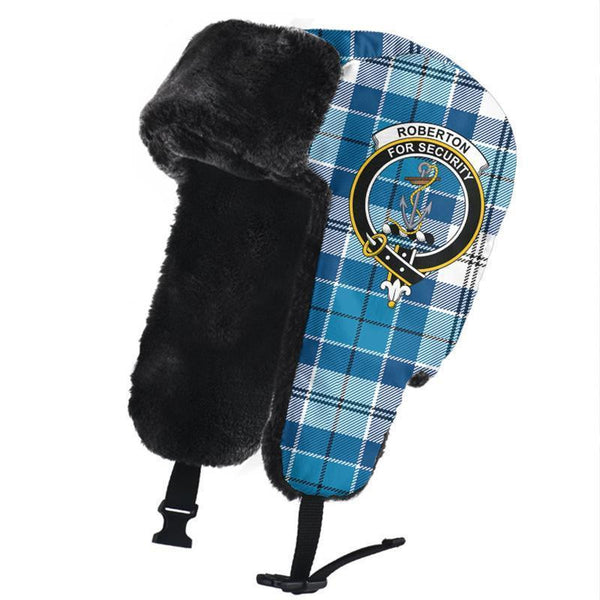 Roberton Tartan Classic Crest Trapper Hat