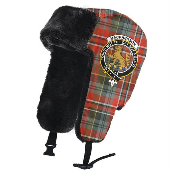 MacPherson Weathered Tartan Classic Crest Trapper Hat