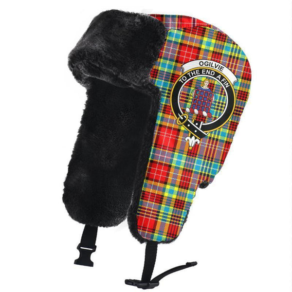 Ogilvie Tartan Classic Crest Trapper Hat