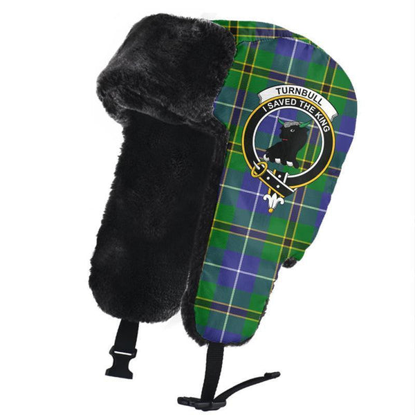 Turnbull Hunting Tartan Classic Crest Trapper Hat