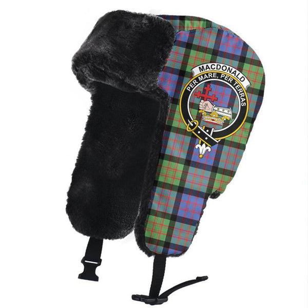 MacDonald Ancient Tartan Classic Crest Trapper Hat