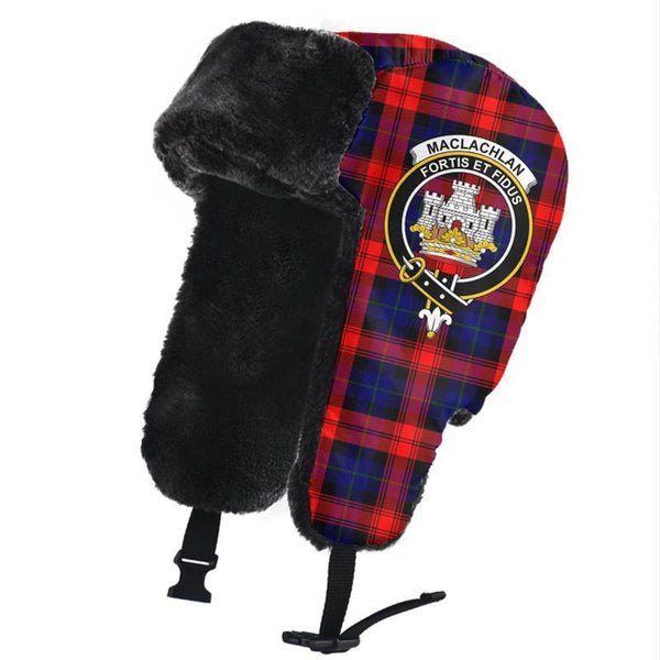 MacLachlan Modern Tartan Classic Crest Trapper Hat