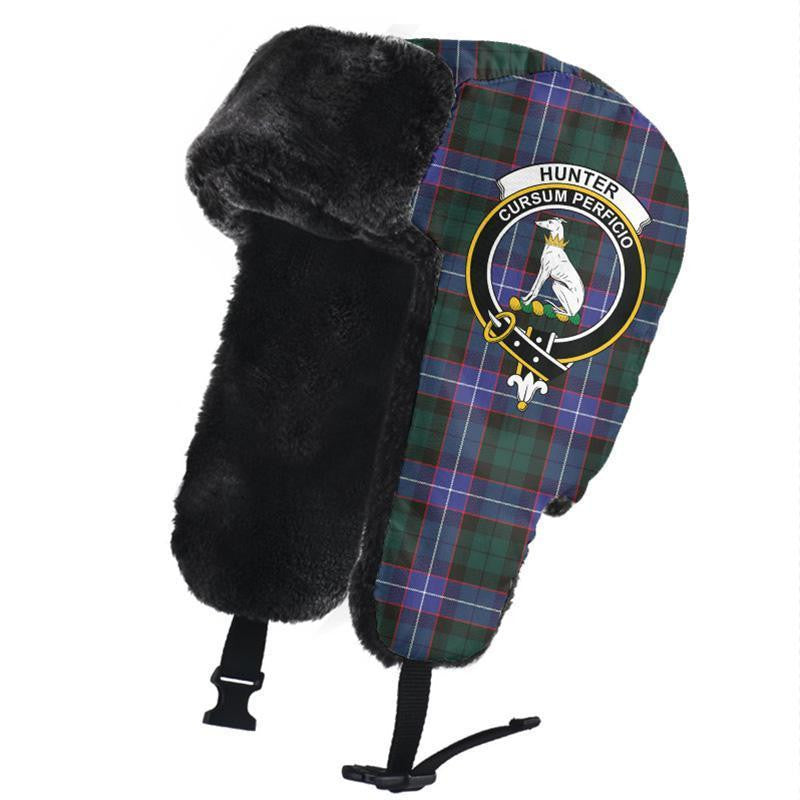 Hunter Modern Tartan Classic Crest Trapper Hat