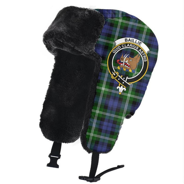 Baillie Modern Tartan Classic Crest Trapper Hat