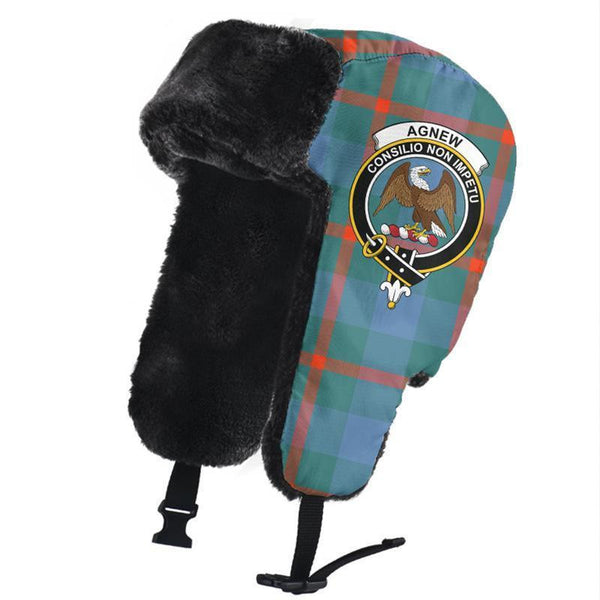 Agnew Ancient Tartan Classic Crest Trapper Hat