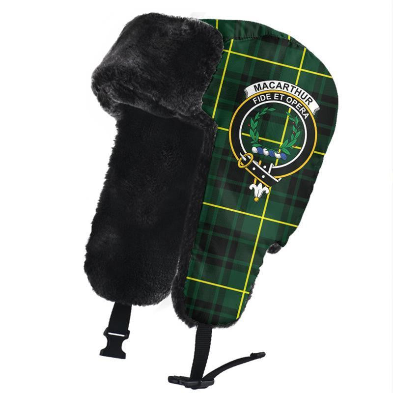 MacArthur Modern Tartan Classic Crest Trapper Hat