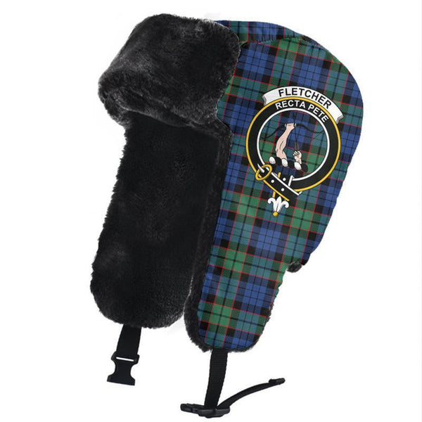 Fletcher Ancient Tartan Classic Crest Trapper Hat