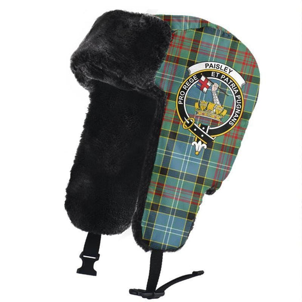 Paisley District Tartan Classic Crest Trapper Hat