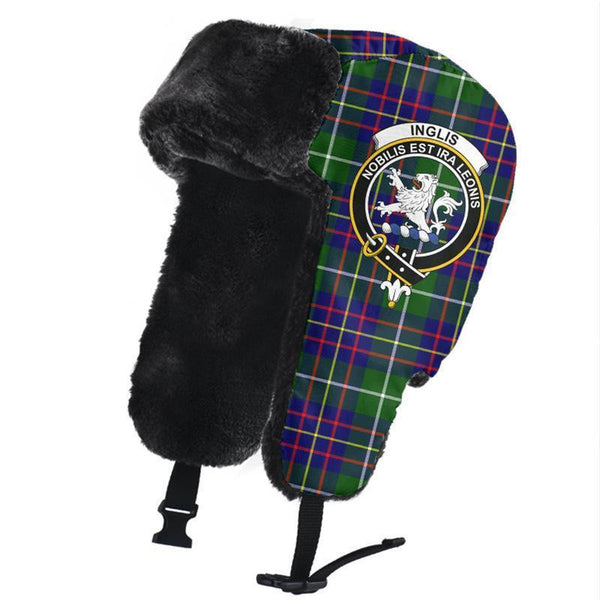 Inglis Modern Tartan Classic Crest Trapper Hat