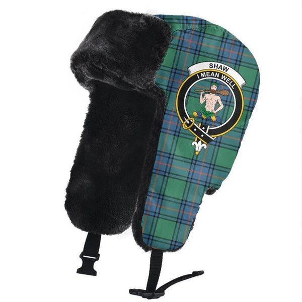 Shaw Ancient Tartan Classic Crest Trapper Hat