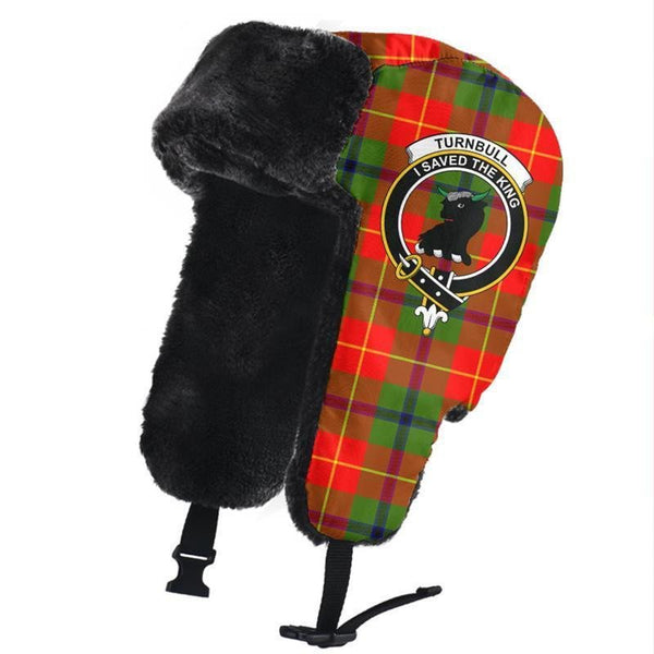 Turnbull Dress Tartan Classic Crest Trapper Hat