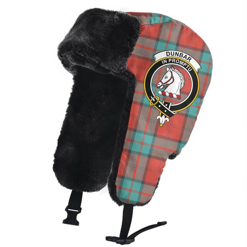 Dunbar Ancient Tartan Classic Crest Trapper Hat